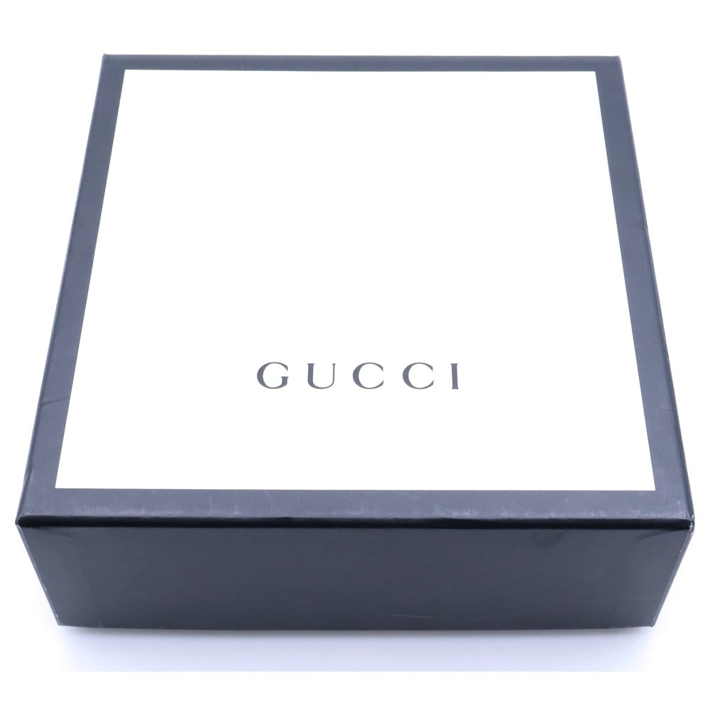 GUCCI(グッチ) GGマーモント ロゴバックル レザーベルト ブラック/シルバー 414516