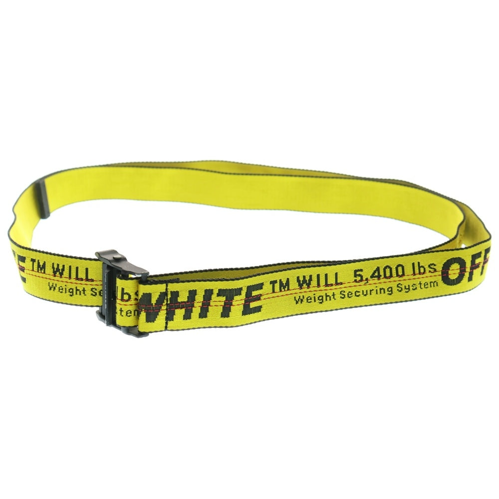 OFF-WHITE(オフホワイト) CLASSIC INDUSTRIAL BELT クラシック インダストリアル ロゴベルト イエロー