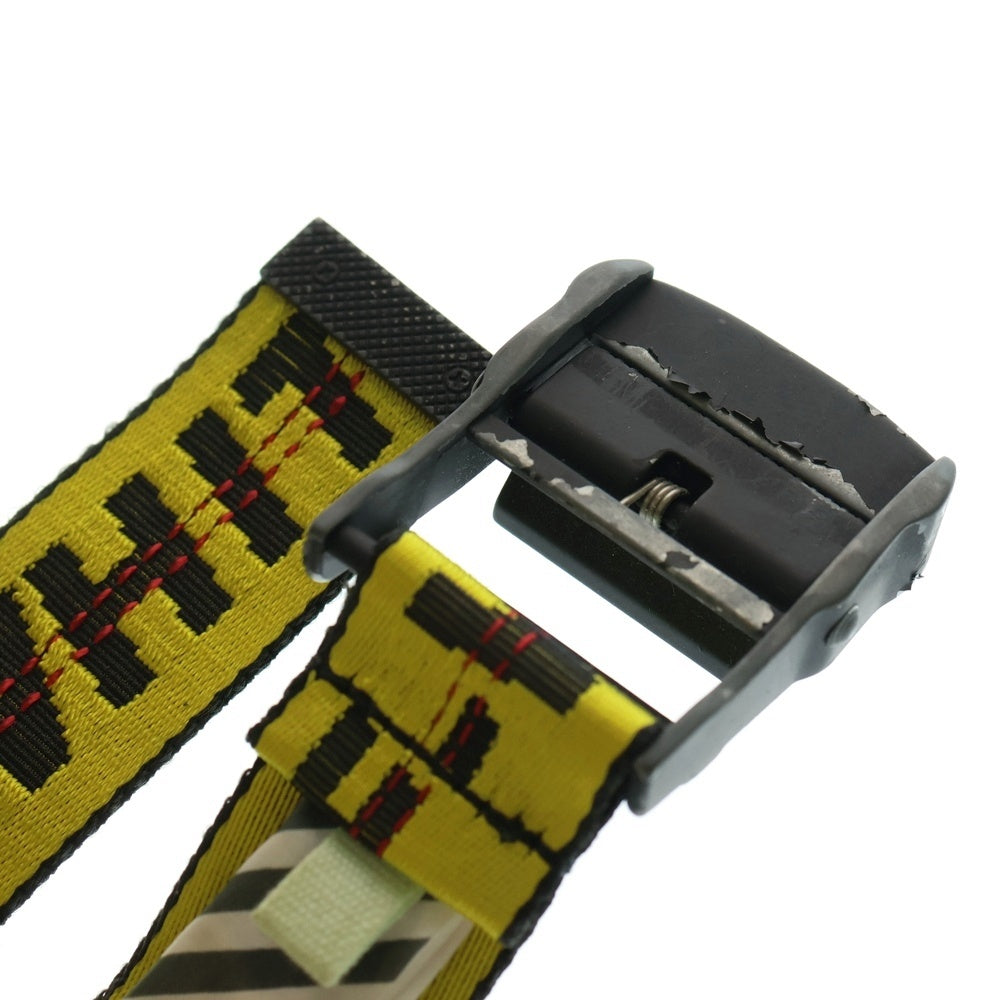 OFF-WHITE(オフホワイト) CLASSIC INDUSTRIAL BELT クラシック インダストリアル ロゴベルト イエロー
