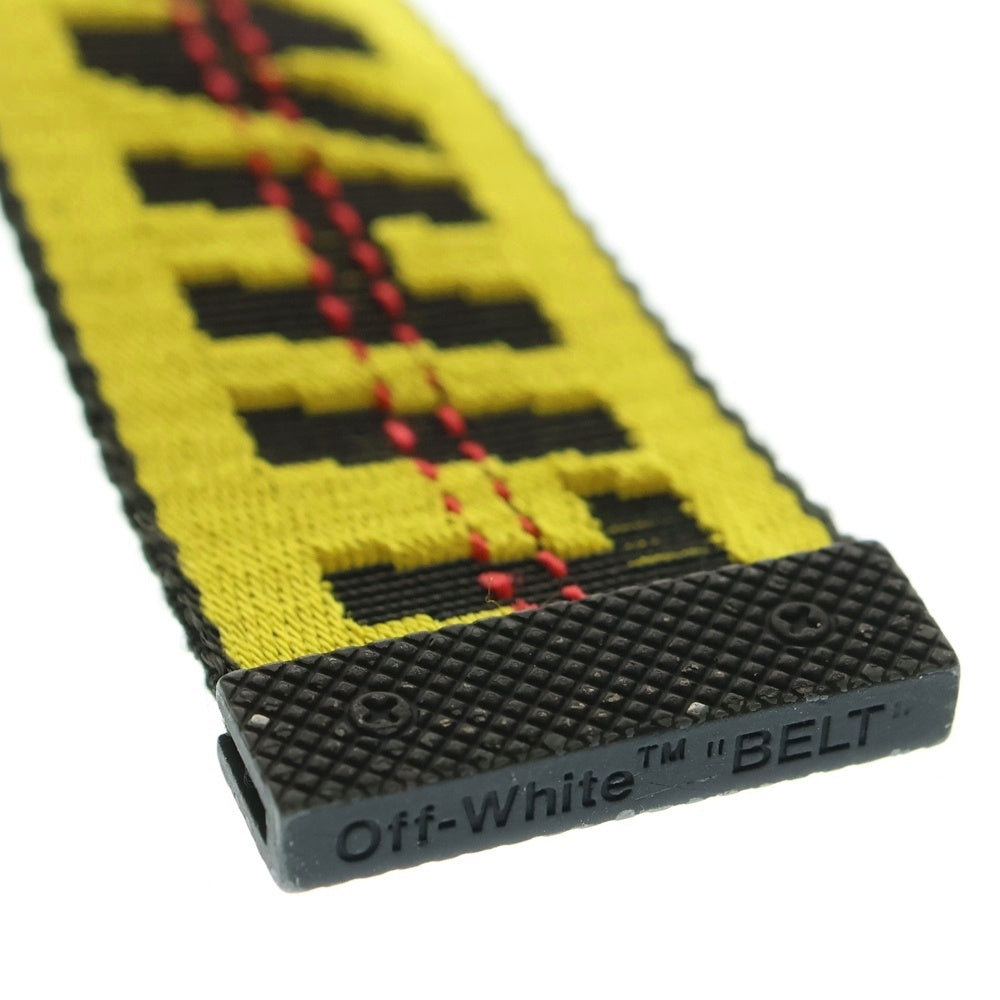 OFF-WHITE(オフホワイト) CLASSIC INDUSTRIAL BELT クラシック インダストリアル ロゴベルト イエロー