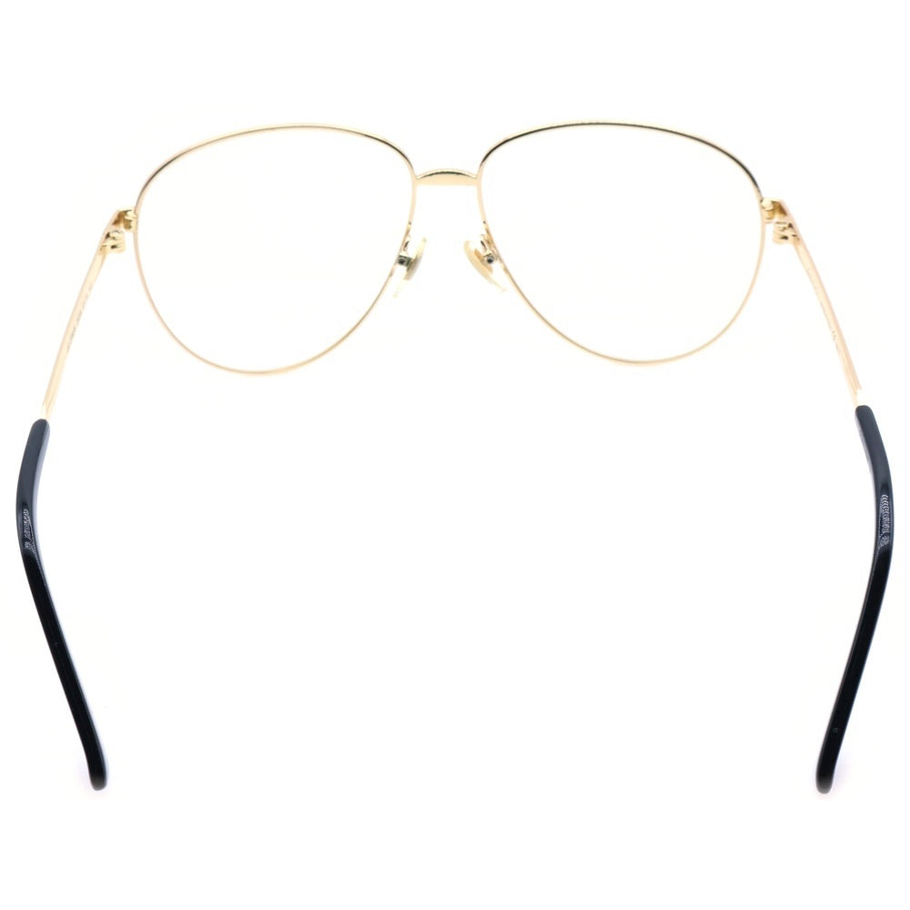 GUCCI(グッチ) サイドロゴ ティアドロップ サングラス メガネ ゴールド