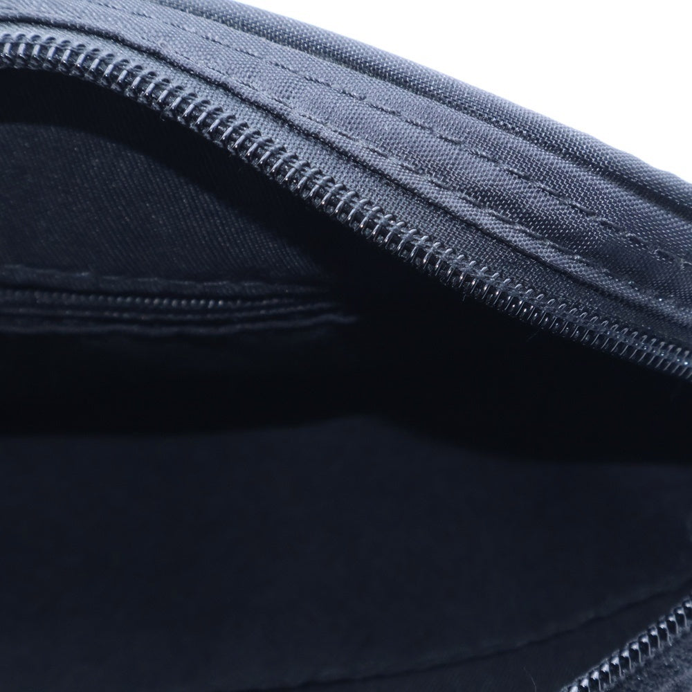 M+RC NOIR(マルシェノア) フロントロゴ リフレクター ショルダーバッグ ブラック