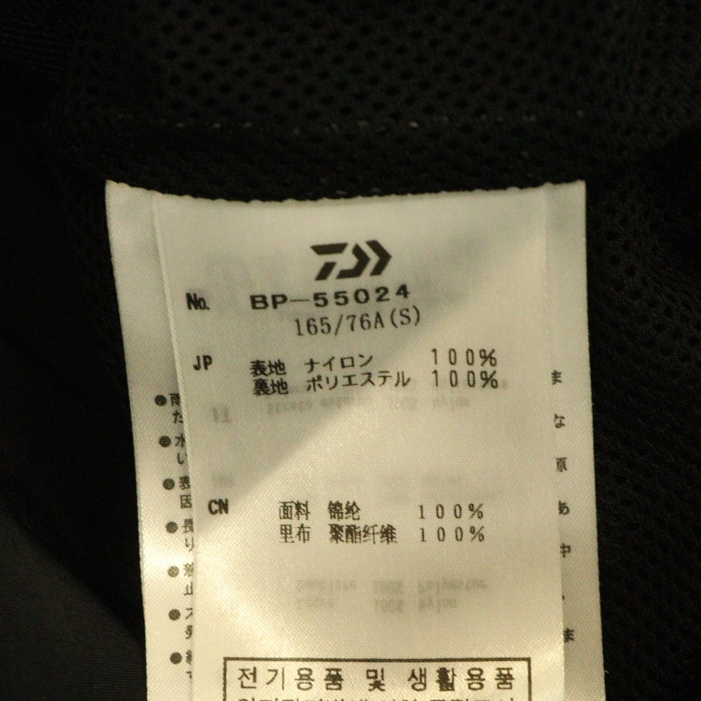 DAIWA PIER39(ダイワ ピアサーティナイン) 24SS TECH PARACHUTE PANTS テック パラシュートパンツ ナイロン ブラック BP-55024