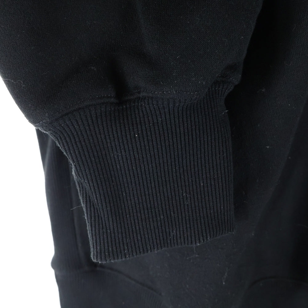 DAIWA PIER39(ダイワ ピアサーティナイン) 24AW TECH SWEAT CREW FREEDOM SLEEVE テック スウェット クルーネック フリーダムスリーブ トレーナー ブラック BE-51024W