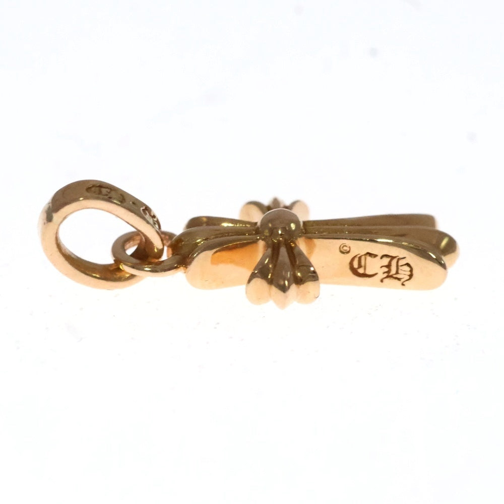 CHROME HEARTS(クロムハーツ) 22K CRS BBYFAT P/DIA ベイビーファットクロス アフター PAVEダイヤ ペンダントトップ ゴールド BCA035