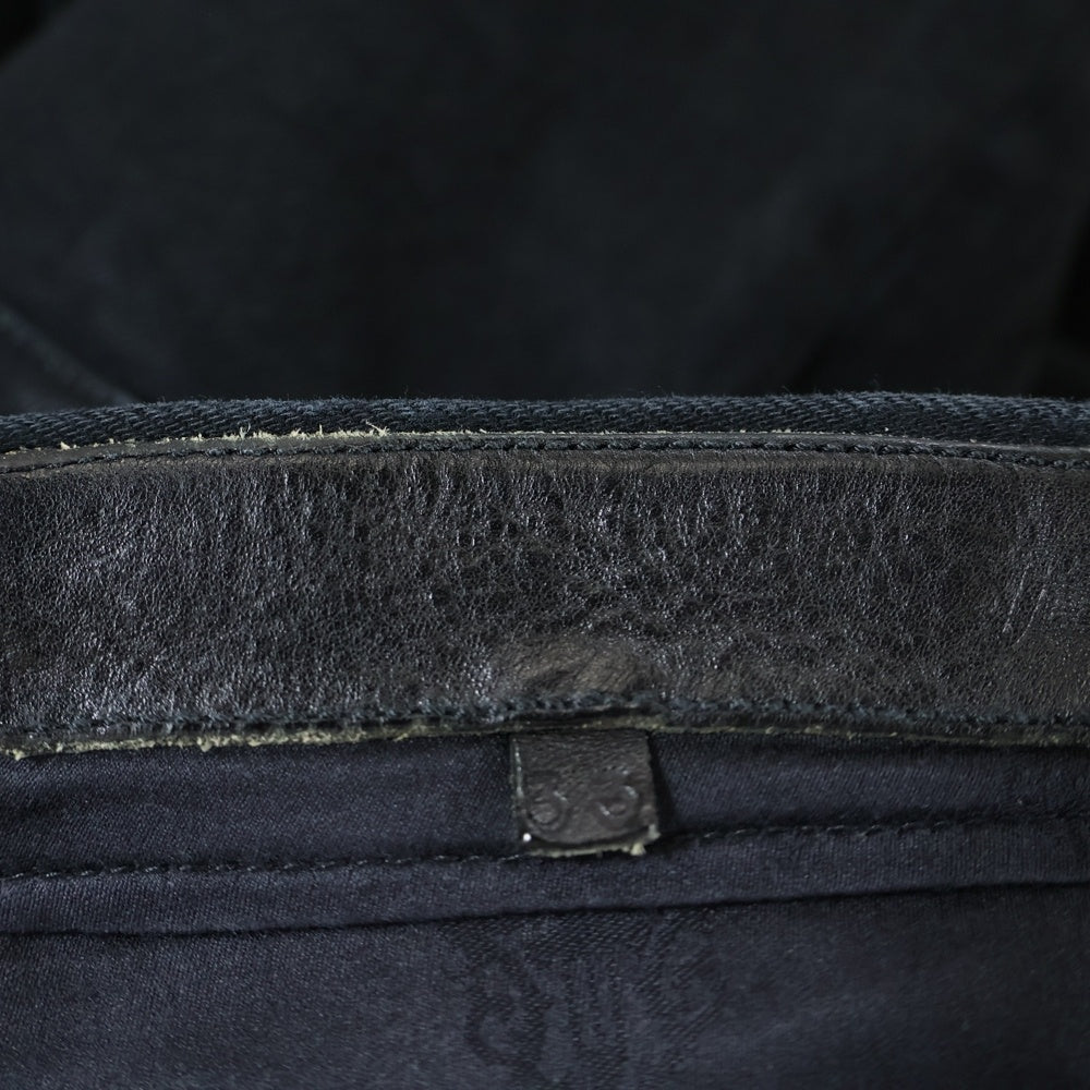 CHROME HEARTS(クロムハーツ) 5POCKET DENIM PANTS 5ポケット クロスボールボタン デニム パンツ ブラック