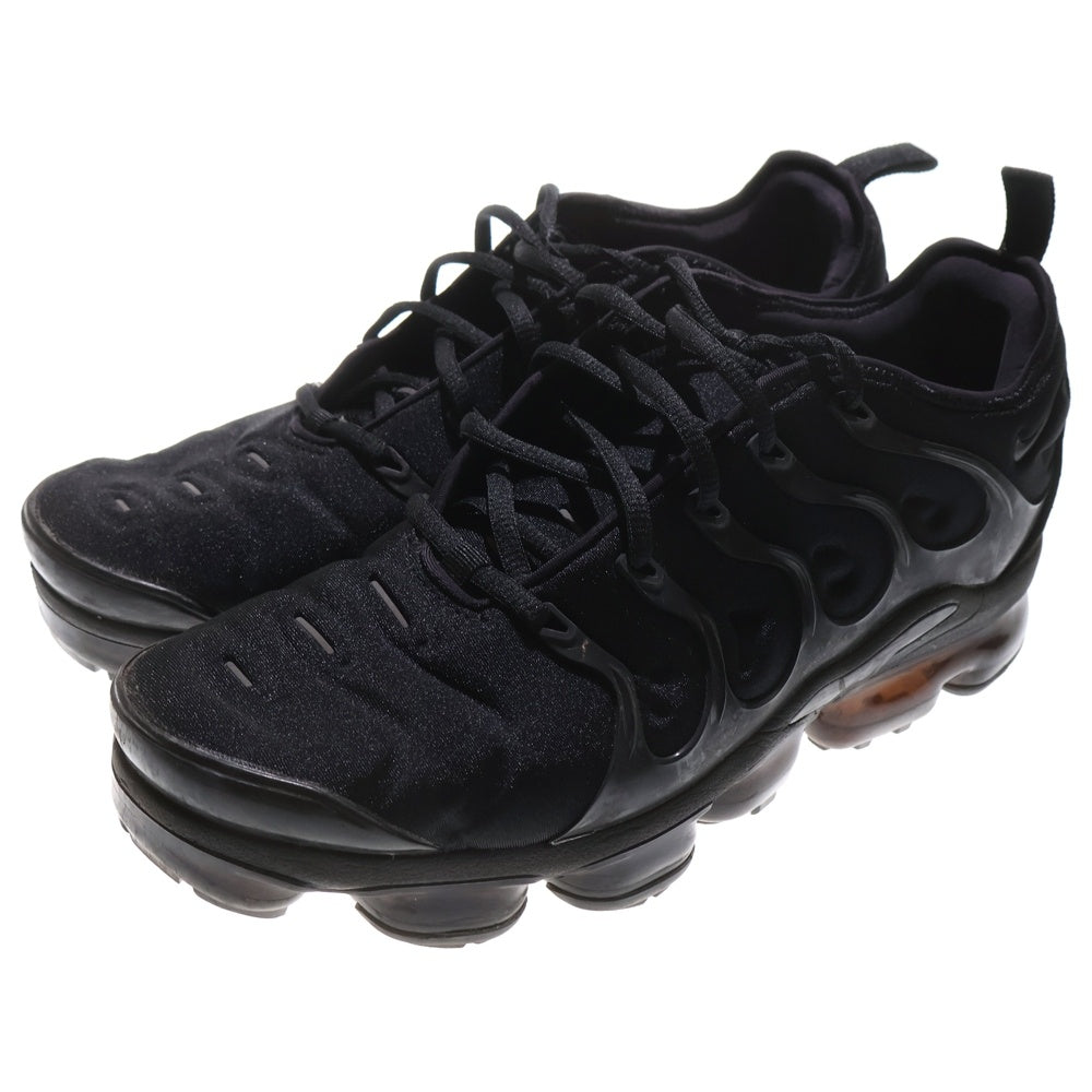 NIKE(ナイキ) AIR VAPORMAX PLUS エアヴェイパーマックス プラス ローカットスニーカー ブラック US10/28cm 924453-004