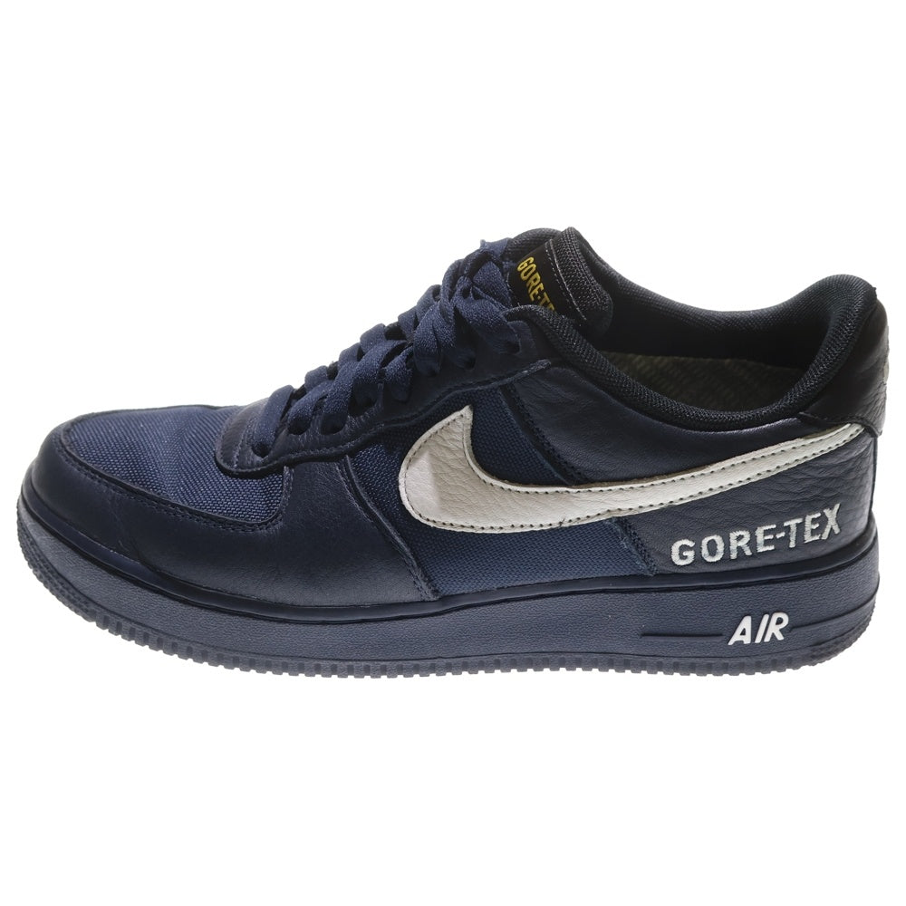 NIKE(ナイキ) AIR FORCE 1 LOW GORE-TEX NAVY エアフォース1 ゴアテックス ローカットスニーカー ネイビー US9.5/27.5cm CK2630-400