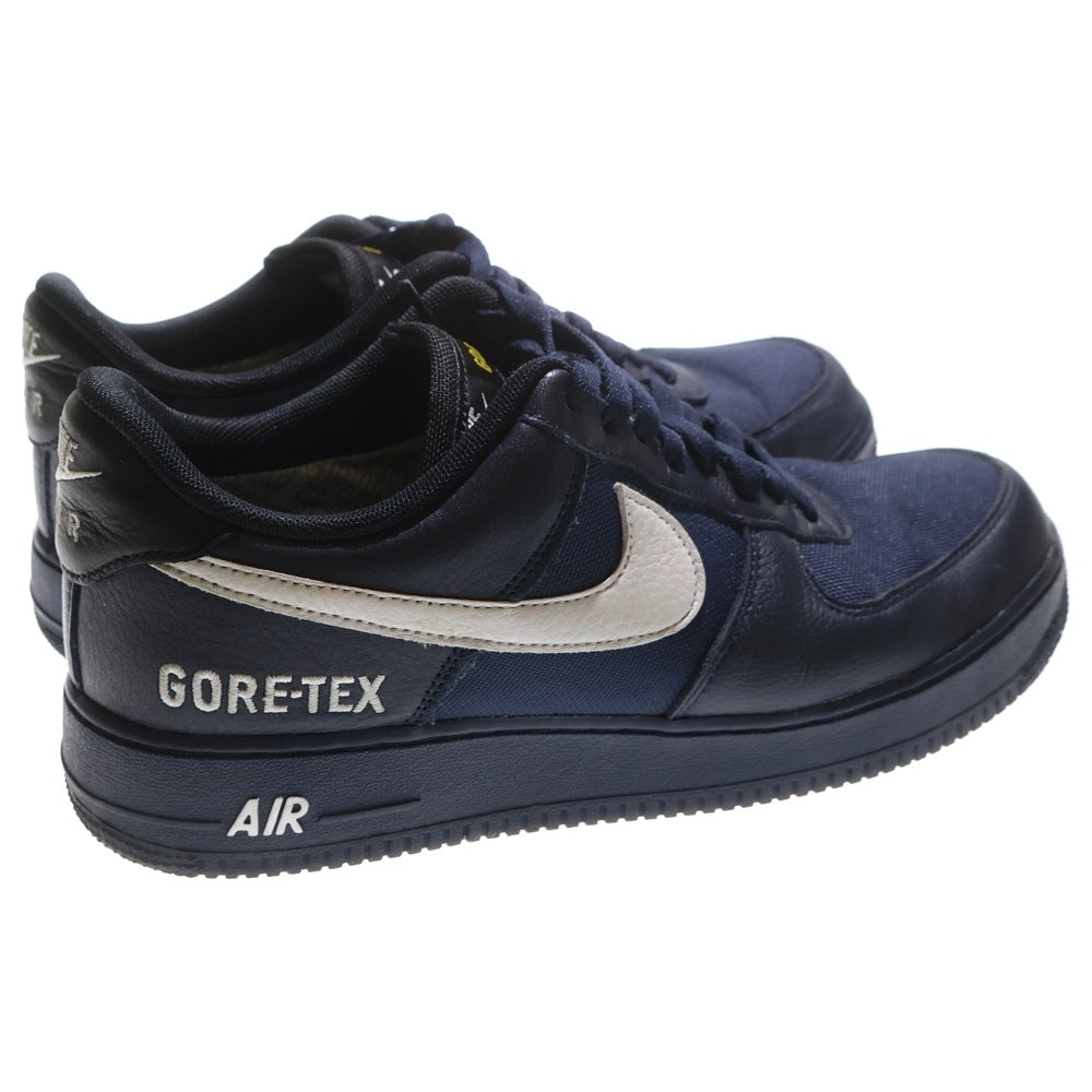 NIKE(ナイキ) AIR FORCE 1 LOW GORE-TEX NAVY エアフォース1 ゴアテックス ローカットスニーカー ネイビー US9.5/27.5cm CK2630-400