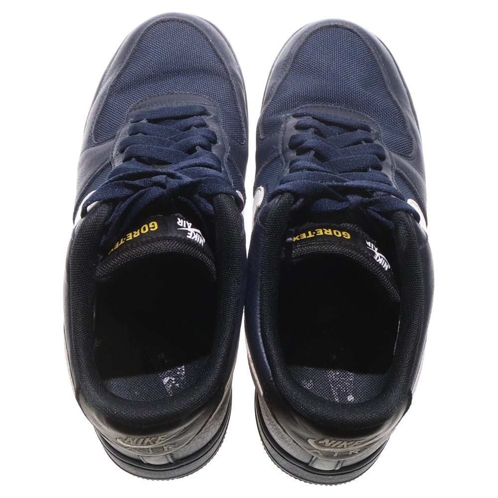 NIKE(ナイキ) AIR FORCE 1 LOW GORE-TEX NAVY エアフォース1 ゴアテックス ローカットスニーカー ネイビー US9.5/27.5cm CK2630-400