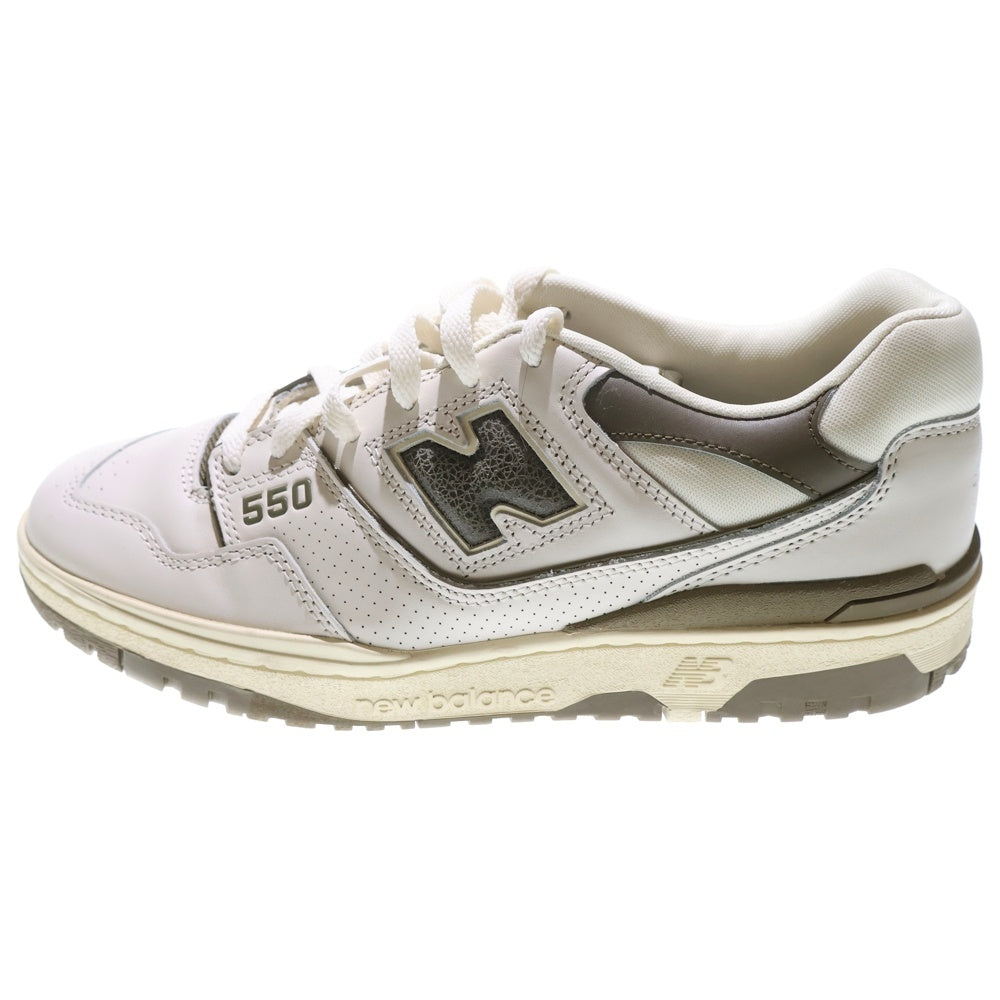 New Balance(ニューバランス) ×AIME LEON DORE BB550AD1 エメ レオン ドレ ローカットスニーカー ホワイト/カーキ US10/28cm