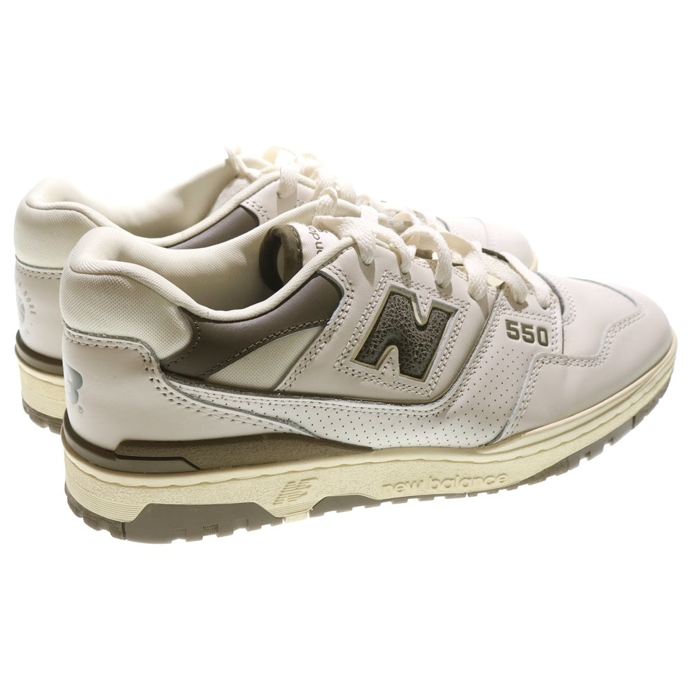 New Balance(ニューバランス) ×AIME LEON DORE BB550AD1 エメ レオン ドレ ローカットスニーカー ホワイト/カーキ US10/28cm
