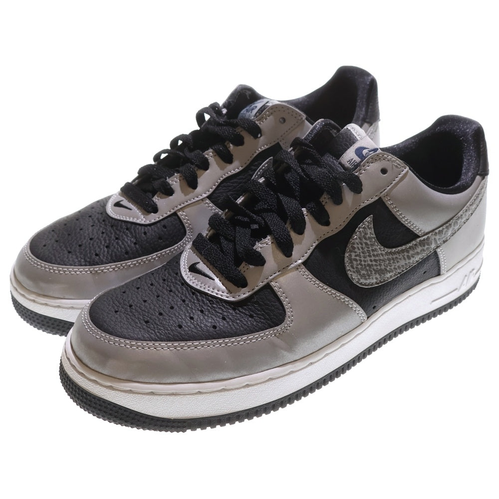 NIKE(ナイキ) AIR FORCE 1 B SILVER SNAKE エアフォース1 シルバースネーク ローカットスニーカー シルバー/ブラック US10/28cm DJ6033-001