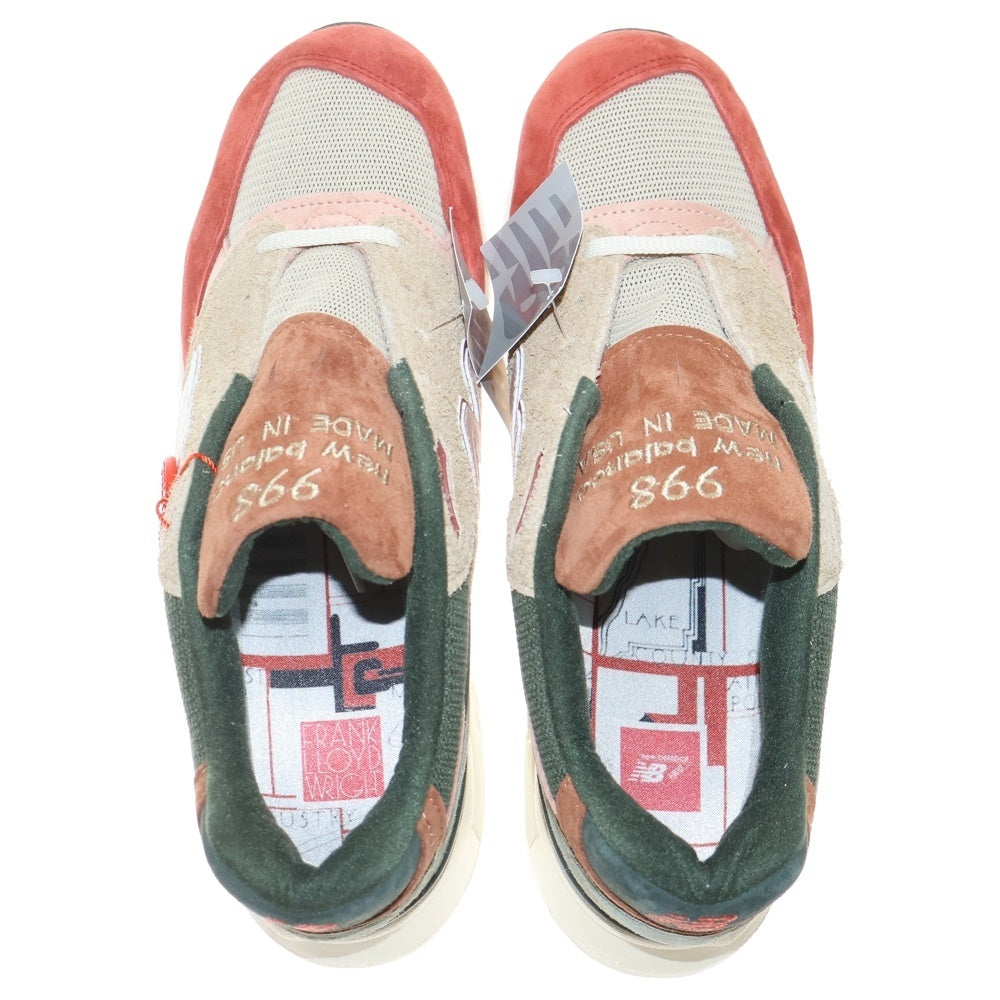 New Balance(ニューバランス) ×KITH U998KH1 キス スエードメッシュ ローカットスニーカー マルチ US9.5/27.5cm