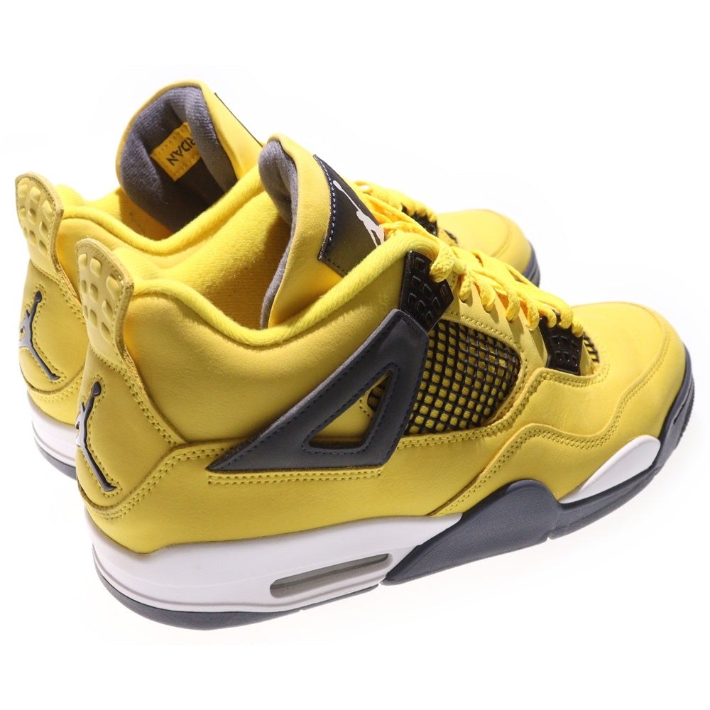 NIKE(ナイキ) AIR JORDAN 4 RETRO LIGHTNING エアジョーダン4 レトロ ライトニング ハイカットスニーカー イエロー US10/28cm CT8527-700
