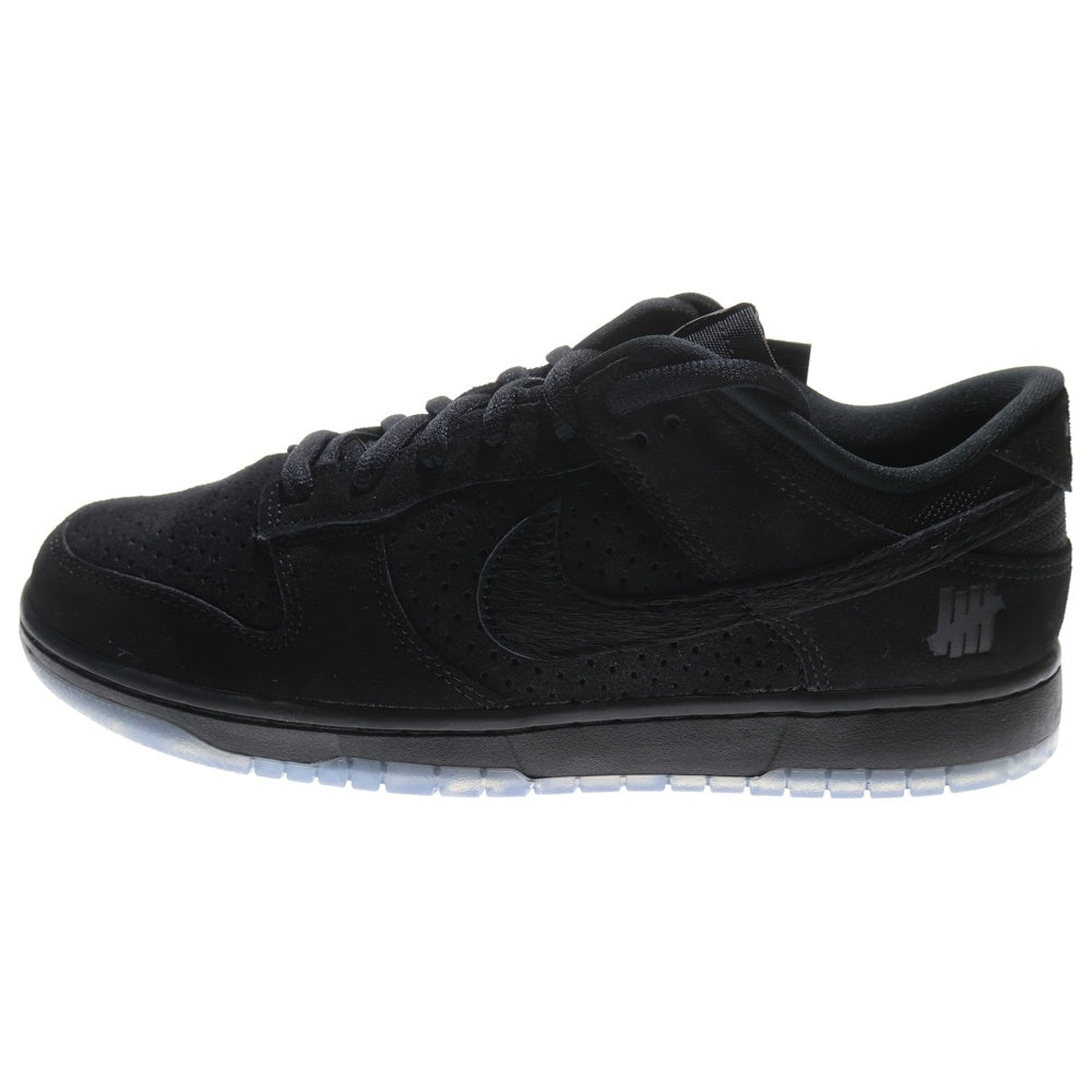 NIKE(ナイキ) ×UNDEFEATED DUNK LOW SP 5 ON IT アンディフィーテッド ダンク ローカットスニーカー ブラック US10/28cm DO9329-001