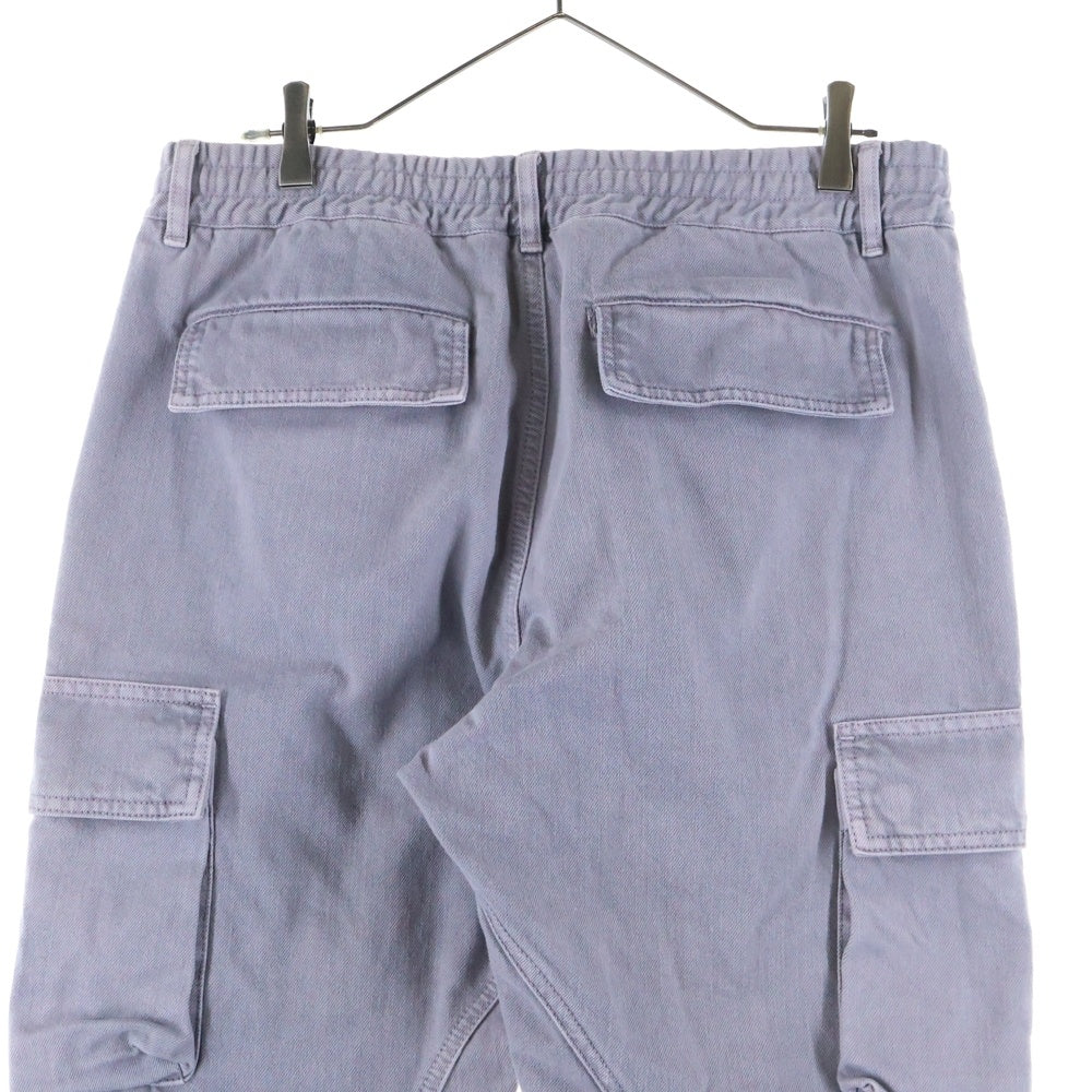 KITH(キス) ELDRIDGE PANT サイドロゴプレート エルドライド カーゴパンツ グレー