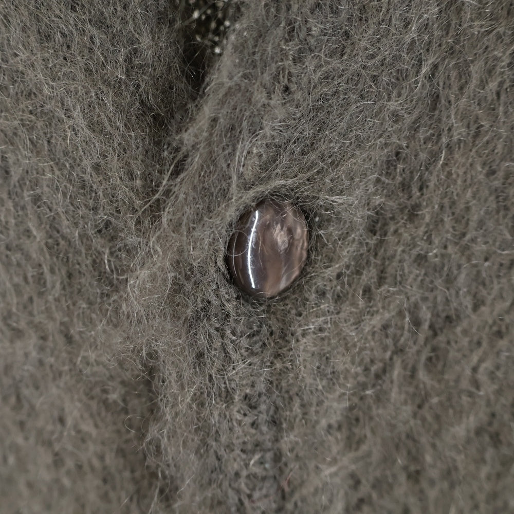 Needles(ニードルス) 22AW MOHAIR CARDIGAN 5B モヘアカーディガン ブラウン LQ276