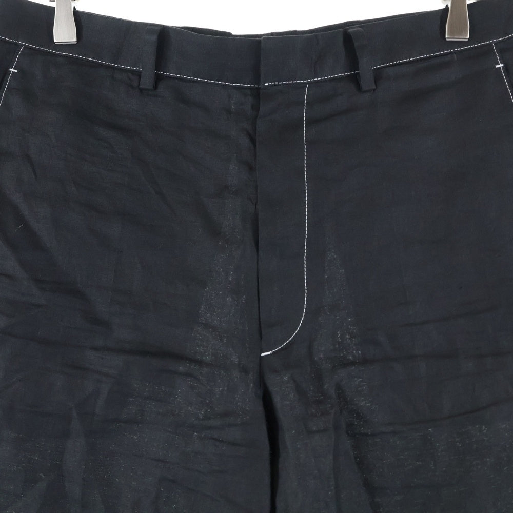 PRADA(プラダ) 25SS リンネ バミューダショーツ ショート ハーフパンツ ブラック UP0323