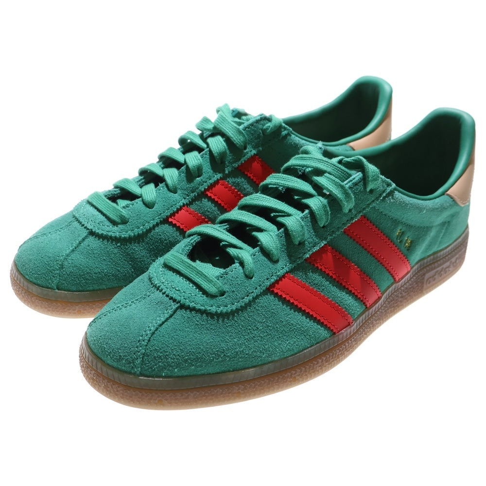 adidas(アディダス) ×SIZE? ×BILLY'S SAPPORO JAPAN CITY SERIES サイズ ビリーズ サッポロ ジャパン シティシリーズ スエード ローカットスニーカー グリーン US9/27cm JR1075