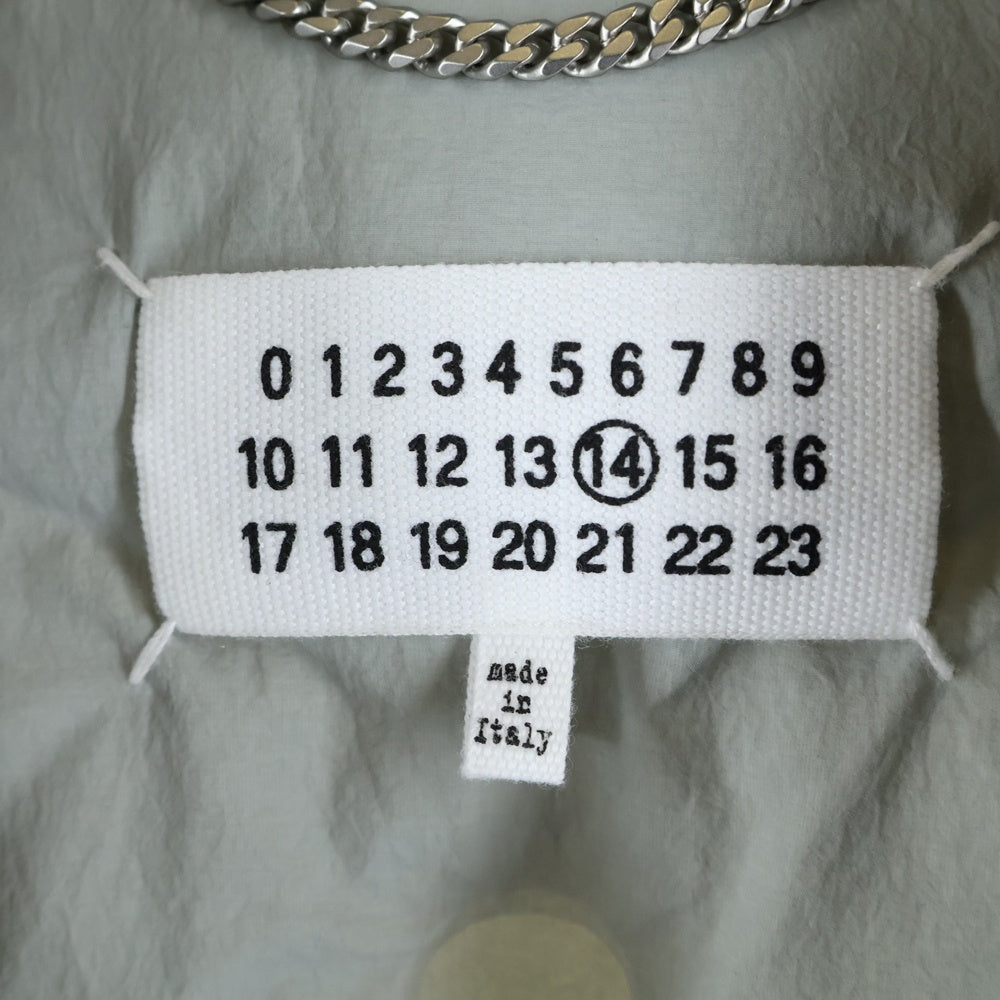 Maison Margiela 14(メゾンマルジェラ) 21AW ダブルブレスト グラムスラム パデットコート グレー S50AM0514 S49986