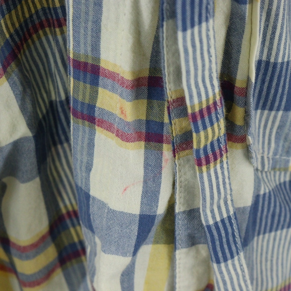 Engineered Garments(エンジニアド ガーメンツ) マドラスチェック コットンガウン 長袖シャツ マルチ
