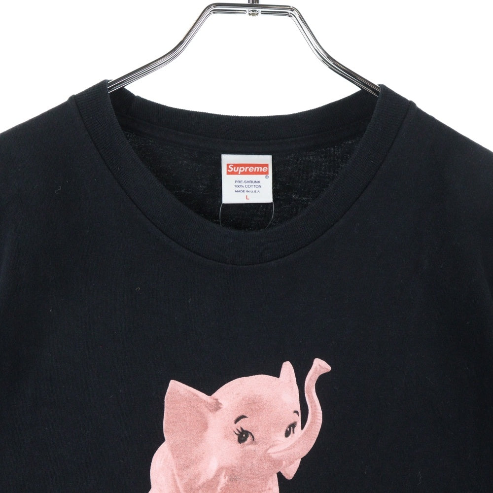 SUPREME(シュプリーム) 17SS Elephant Tee Tシャツ 半袖 カットソー ブラック