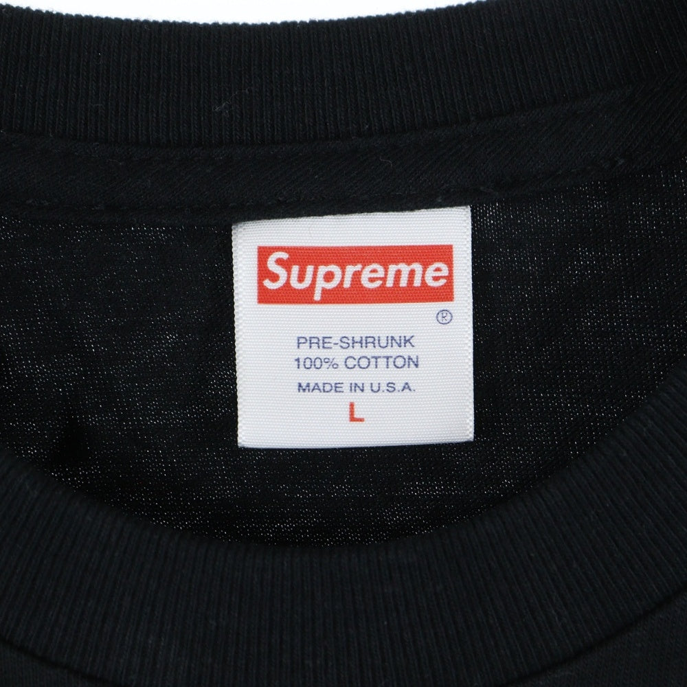 SUPREME(シュプリーム) 20SS Rammellzee Tee ラメルジー プリント 半袖Tシャツ カットソー ブラック