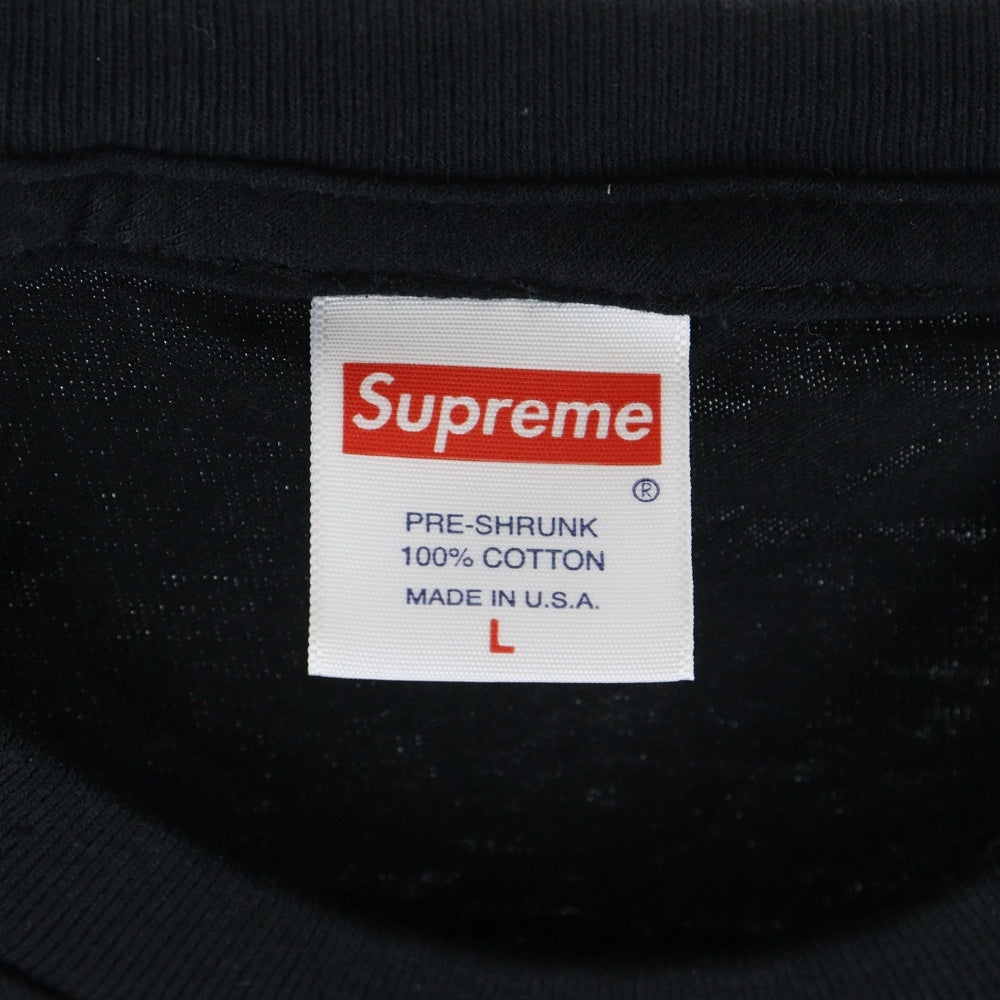 SUPREME(シュプリーム) 20SS Rammellzee Tee ラメルジー プリント 半袖Tシャツ カットソー ブラック