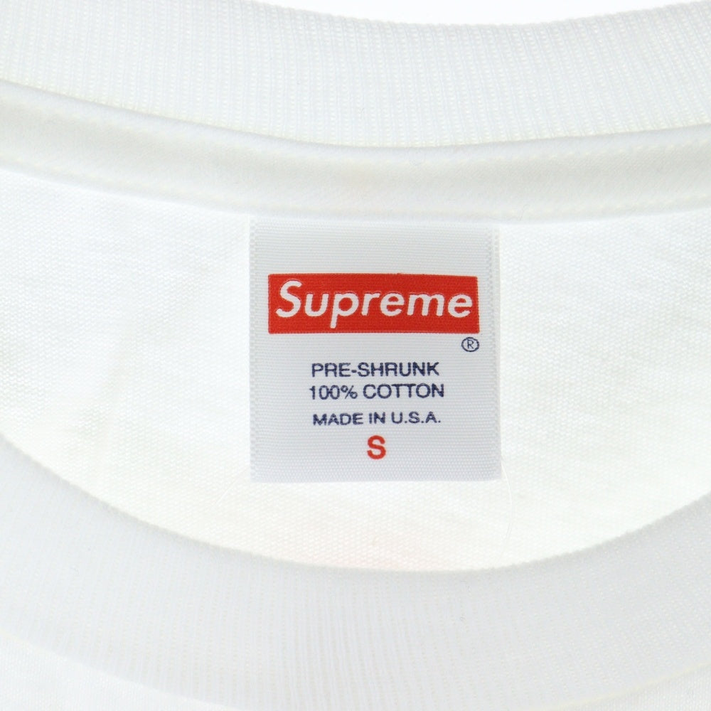 SUPREME(シュプリーム) 20SS Black Cat Tee ブラックキャット 半袖Tシャツ ホワイト