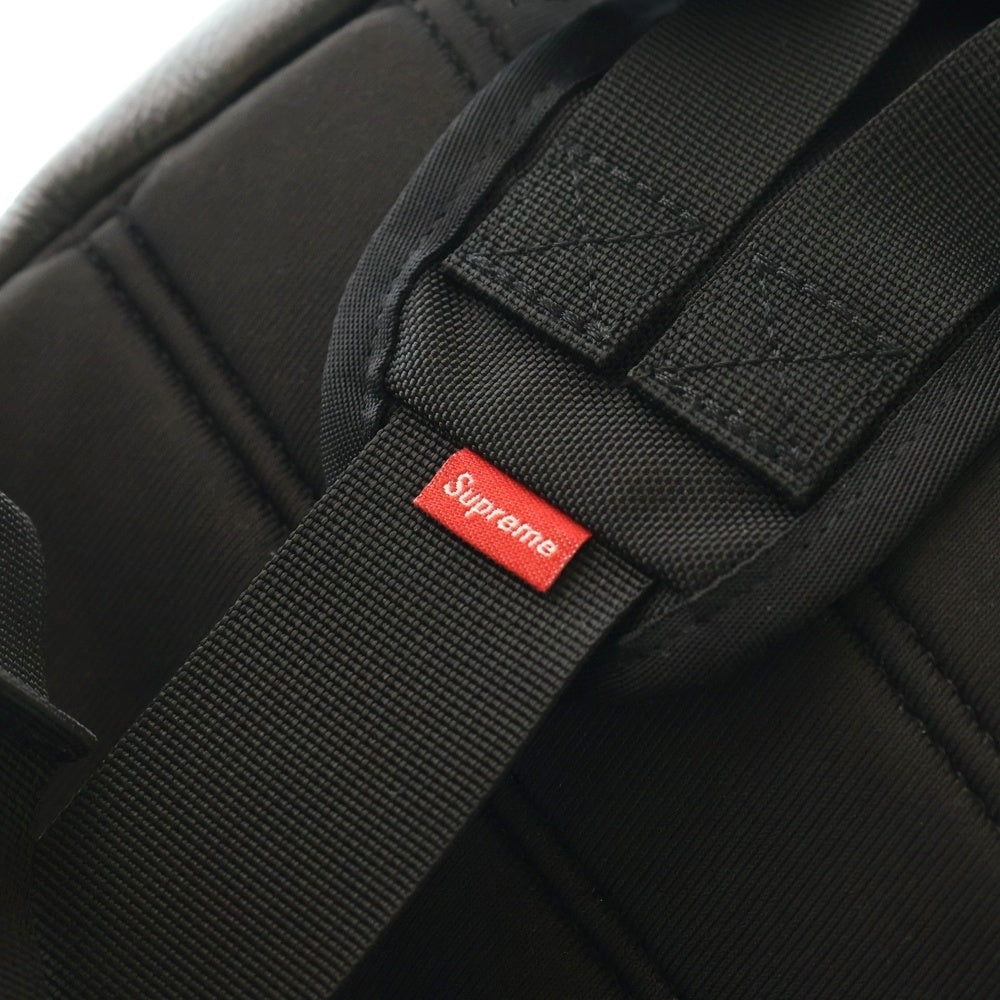 SUPREME(シュプリーム) 18AW×THE NORTH FACE Leather Mountain Waist Bag ザ ノースフェイス レザーマウンテン ウェイストバッグ ショルダーバッグ ブラック