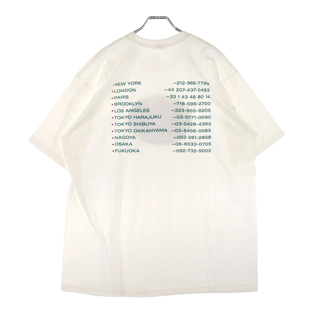 SUPREME(シュプリーム) 19AW New Shit Tee AUTHORIZED DEALER 反転ロゴ プリント 半袖 Tシャツ ホワイト