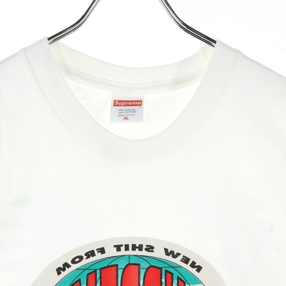 SUPREME(シュプリーム) 19AW New Shit Tee AUTHORIZED DEALER 反転ロゴ プリント 半袖 Tシャツ ホワイト