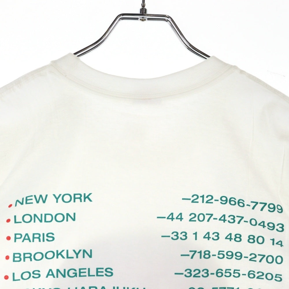 SUPREME(シュプリーム) 19AW New Shit Tee AUTHORIZED DEALER 反転ロゴ プリント 半袖 Tシャツ ホワイト