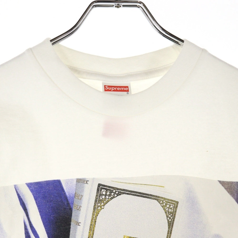 SUPREME(シュプリーム) 19AW Bible Tee バイブル 聖書 フォトプリント 半袖Tシャツ ホワイト