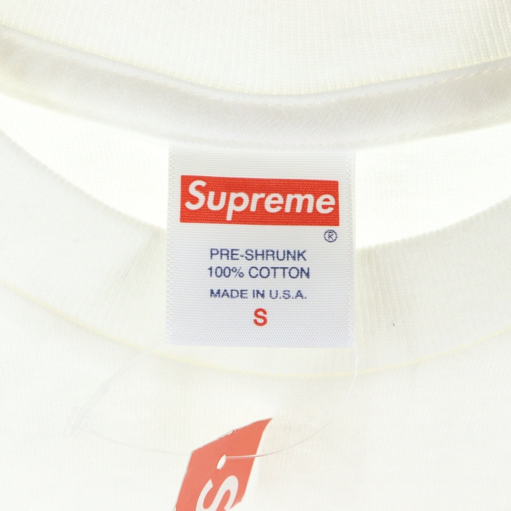 SUPREME(シュプリーム) 19AW Bible Tee バイブル 聖書 フォトプリント 半袖Tシャツ ホワイト