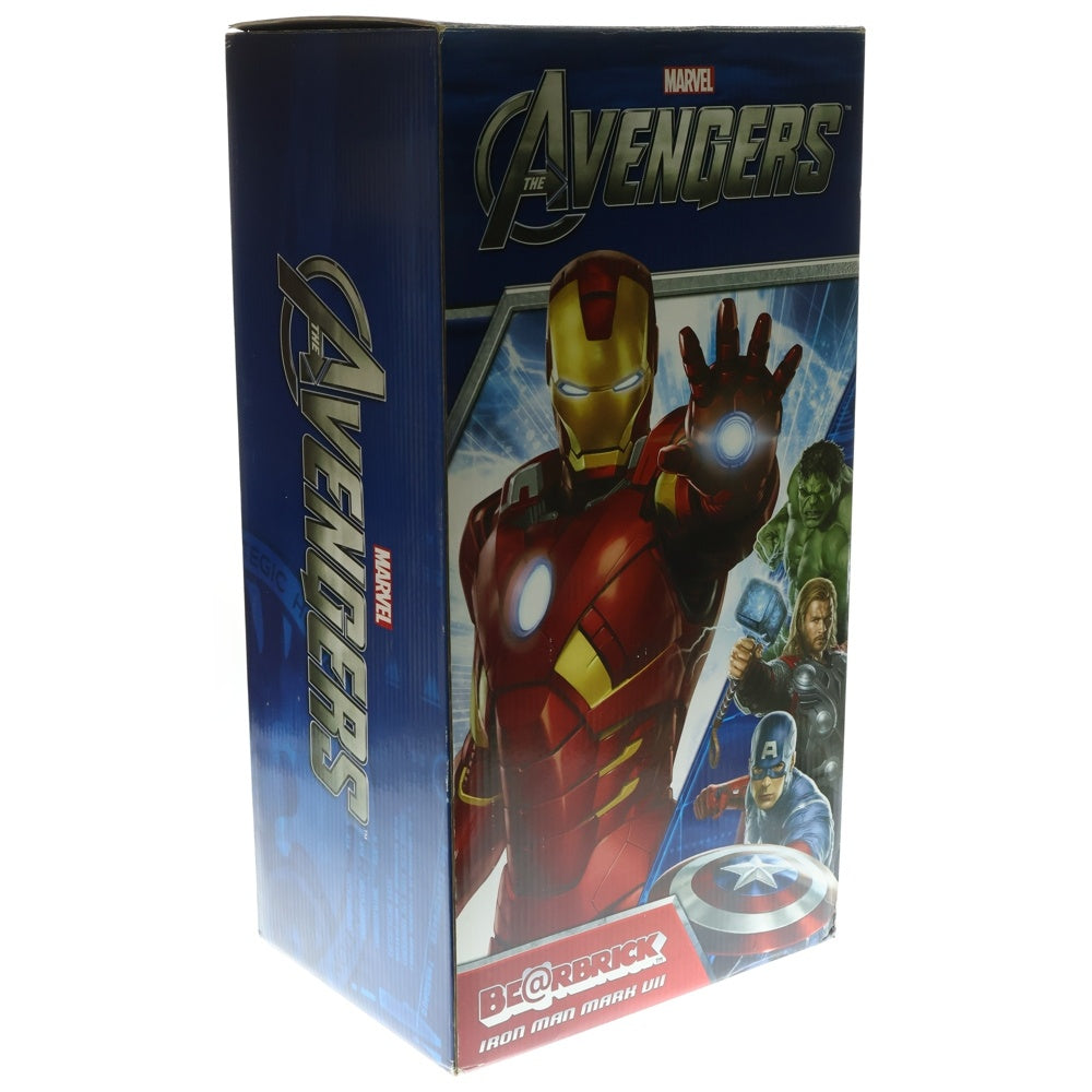 MEDICOM TOY(メディコムトイ) BE@RBRICK IRON MAN MARK VII アイアンマン マーク7 ベアブリック アベンジャーズ フィギュア レッド 1000%