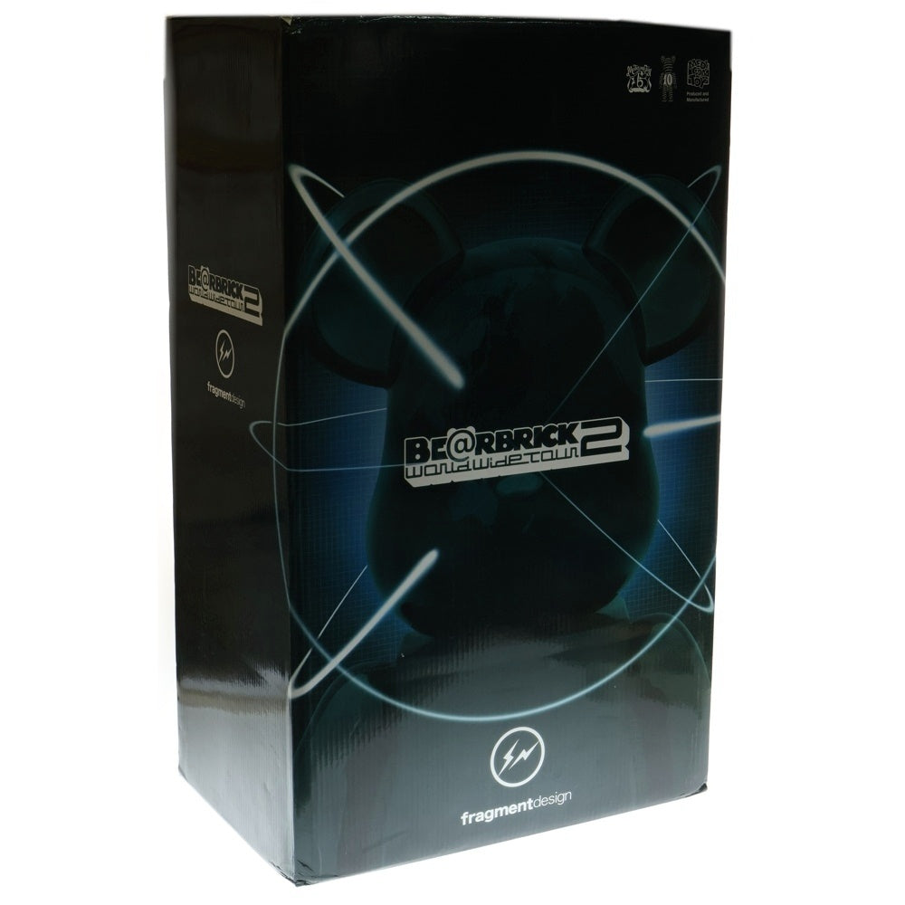 MEDICOM TOY(メディコムトイ) BE@RBRICK WORLD WIDE TOUR 1000% fragmentdesign ベアブリック フラグメント ラビット 人形 フィギュア ホワイト