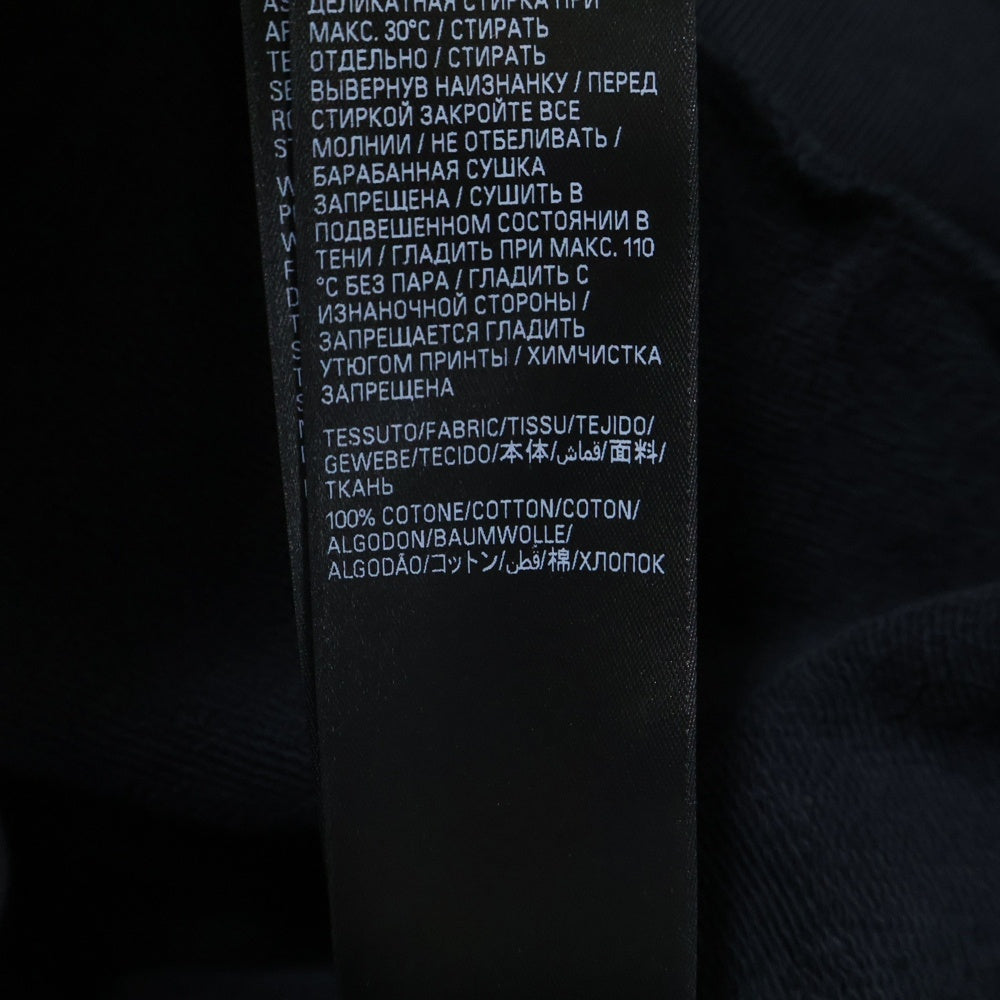 BALENCIAGA(バレンシアガ) 23AW OFFSHORE アートプリント スウェット ジップアップ パーカー ブラック 770939 TPVM9