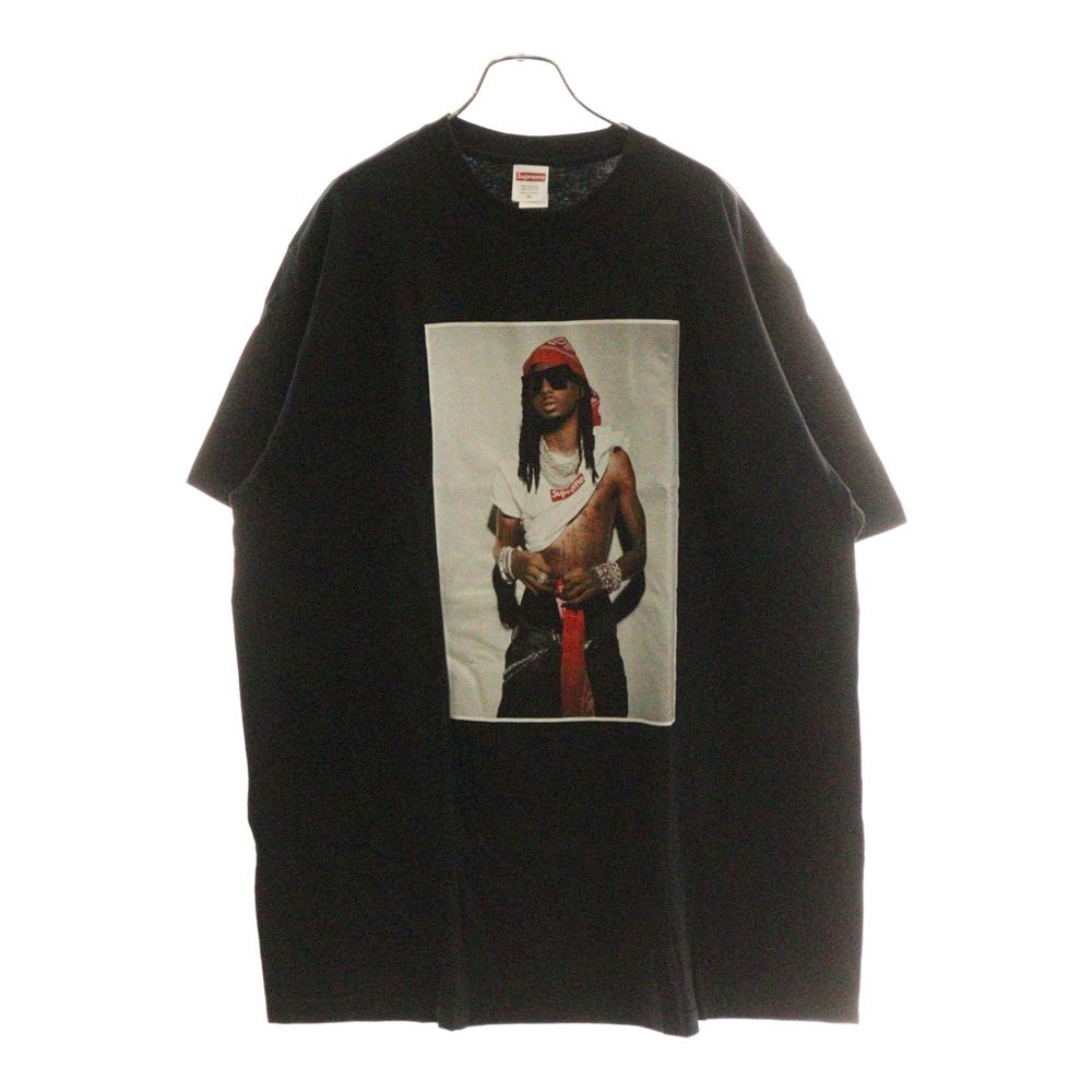 SUPREME(シュプリーム) 25AW Playboi Carti Tee プレイボーイ カーティ フォトプリント クルーネック 半袖Tシャツ カットソー ブラック
