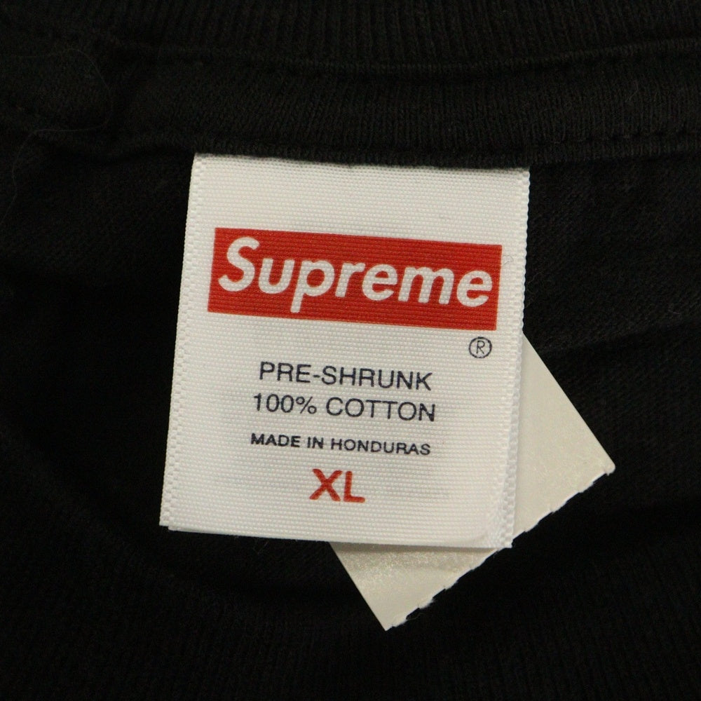 SUPREME(シュプリーム) 25AW Playboi Carti Tee プレイボーイ カーティ フォトプリント クルーネック 半袖Tシャツ カットソー ブラック