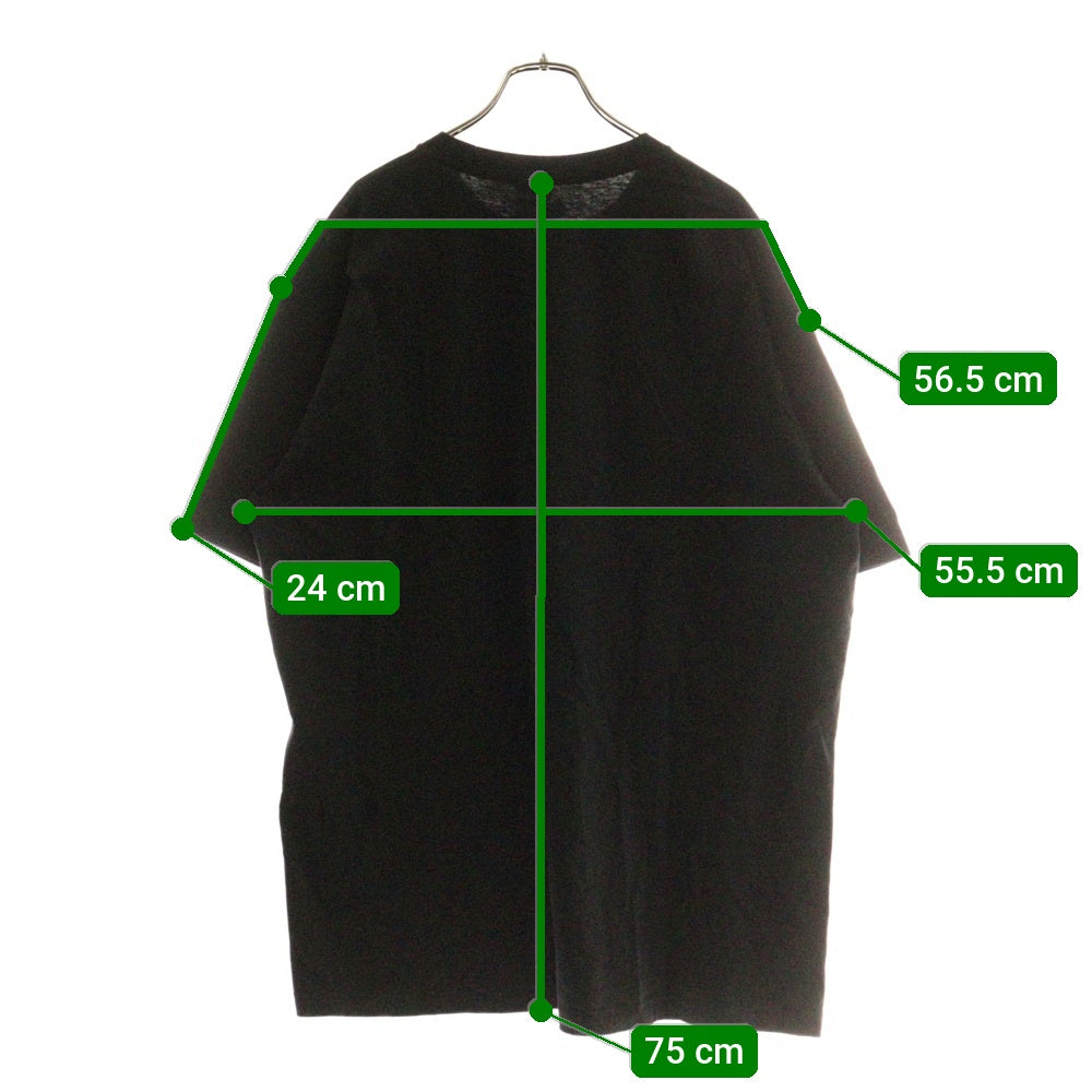 SUPREME(シュプリーム) 25SS Announcing Tee アナウンシング フロントプリント クルーネック 半袖Tシャツ カットソー ブラック