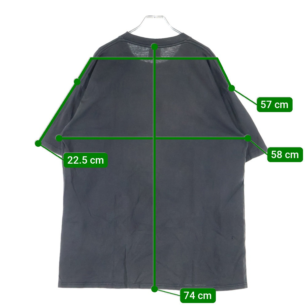 VINTAGE(ヴィンテージ) 90S VINTAGE ROLLING STONES VOODOO LOUNGE LIVE WORLD TOUR 1995 ヴィンテージ ローリングストーンズ プリント 半袖Tシャツ カットソー ブラック