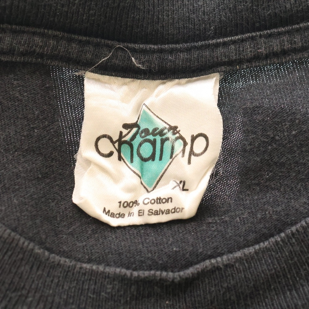 VINTAGE(ヴィンテージ) 90S VINTAGE KISS ALIVE WORLD WIDE TOURE 96 97 キス ワールドワイドツアー プリント 半袖Tシャツ カットソー ブラック