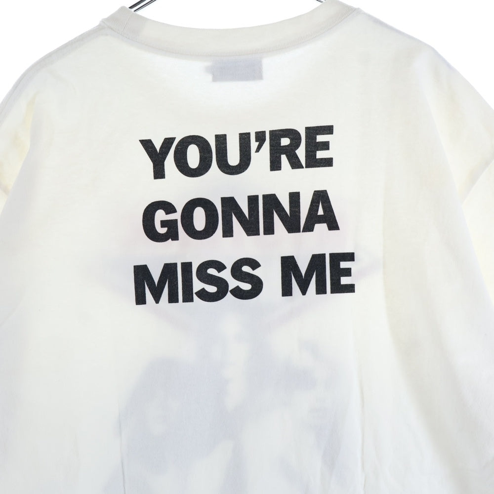 HYSTERIC GLAMOUR(ヒステリックグラマー) BAD GIRL バッドガール プリント クルーネック 半袖Tシャツ カットソー ホワイト 02182CT18