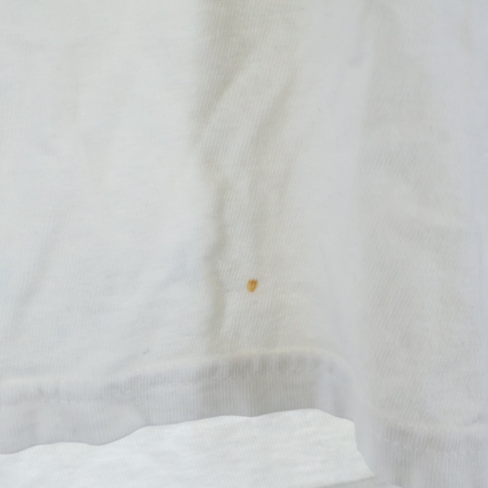 VINTAGE(ヴィンテージ) 00S HARLEY DAVIDSON TRIBAL FLAME L/S TEE ハーレーダビッドソン トライバル フレイム プリント 長袖Tシャツ カットソー ホワイト