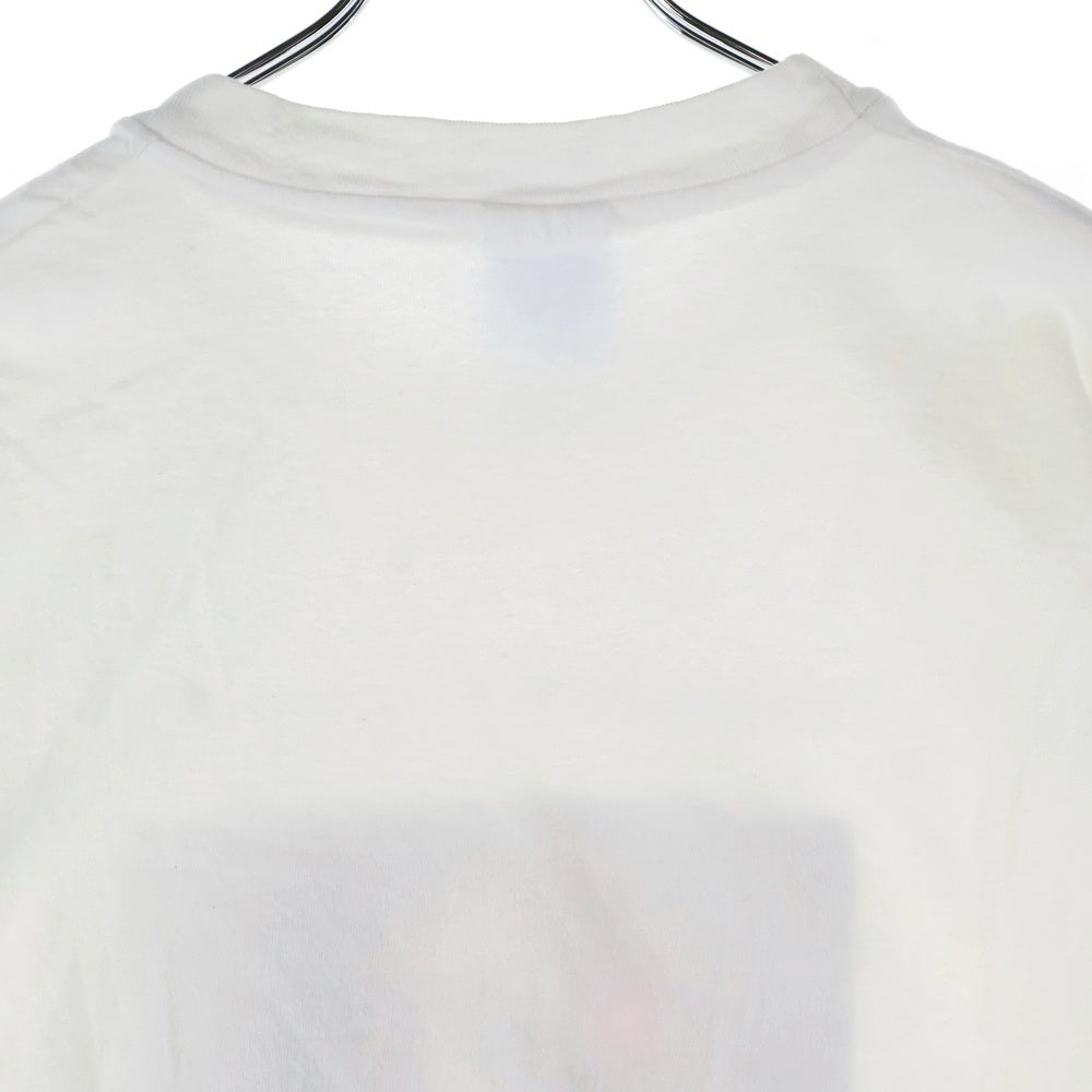 VINTAGE(ヴィンテージ) MICROSOFT Bill GATES RESISTANCE IS FULILE YOU WILL BE ASSIMILATED マイクロソフト ビルゲイツ プリント 半袖Tシャツ カットソー ホワイト