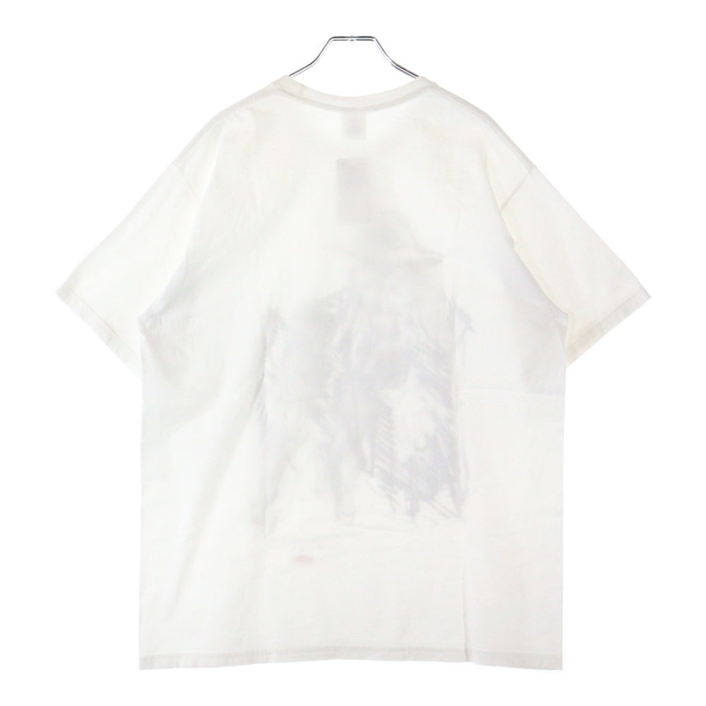 SUPREME(シュプリーム) 20AW ×Yohji Yamamoto Scribble Portrait Tee ヨウジヤマモト スクリブル ポートレート プリント クルーネック 半袖Tシャツ カットソー ホワイト