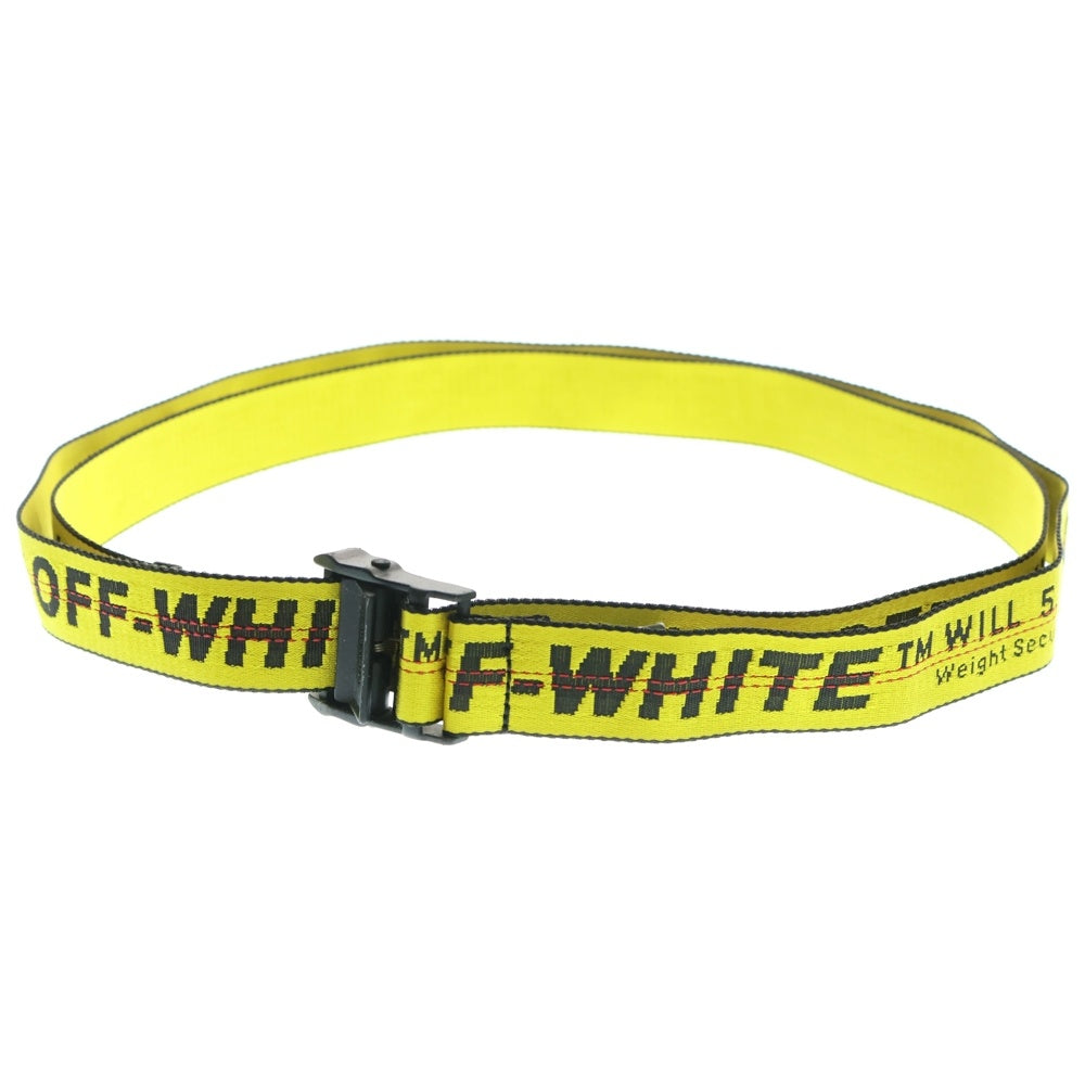 OFF-WHITE(オフホワイト) CLASSIC INDUSTRIAL BELT クラシック インダストリアル ロゴベルト イエロー