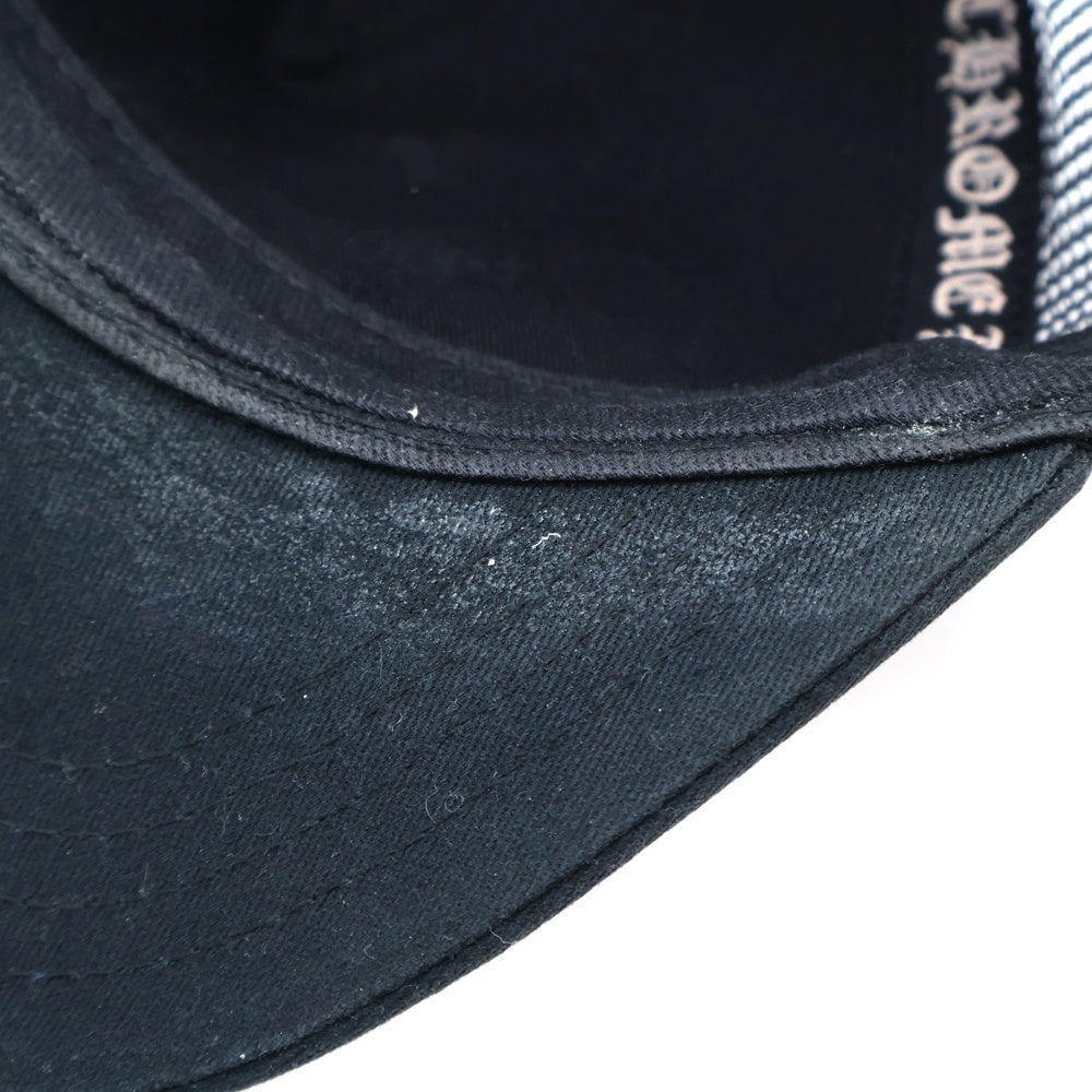 CHROME HEARTS(クロムハーツ) PRINTED TRUCKER CAP CHプラス プリント トラッカーメッシュキャップ ブラック/シルバー